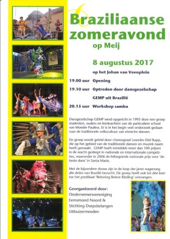 Braziliaanse avond 8 8 2017