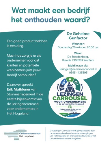 flyer gunfactor voorkant